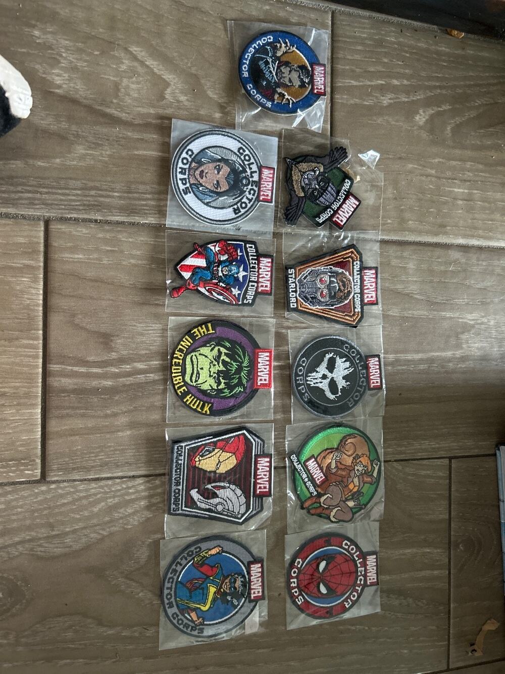 Listing Title: Marvel Collector Corps Patch Lot of 11 - New Sealed (Spider-Man,